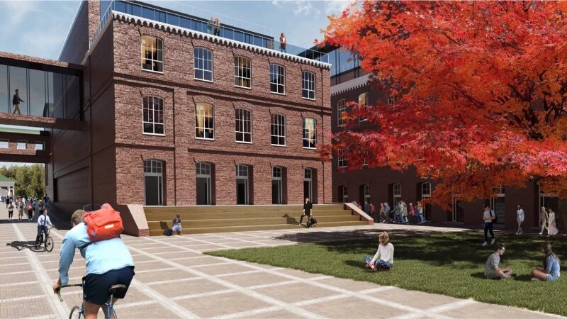     Визуализация кампуса Большой ивановской мануфактуры. bim-iv.space