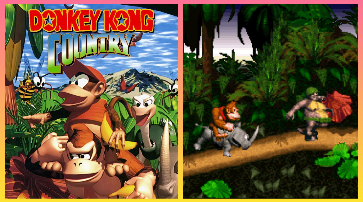 5)Donkey Kong Country