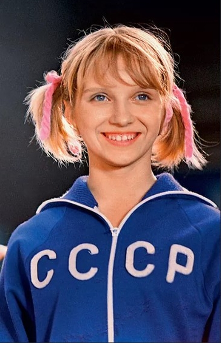 И. Мазуркевич в спортивной драме "Чудо с косичками", 1974 год
