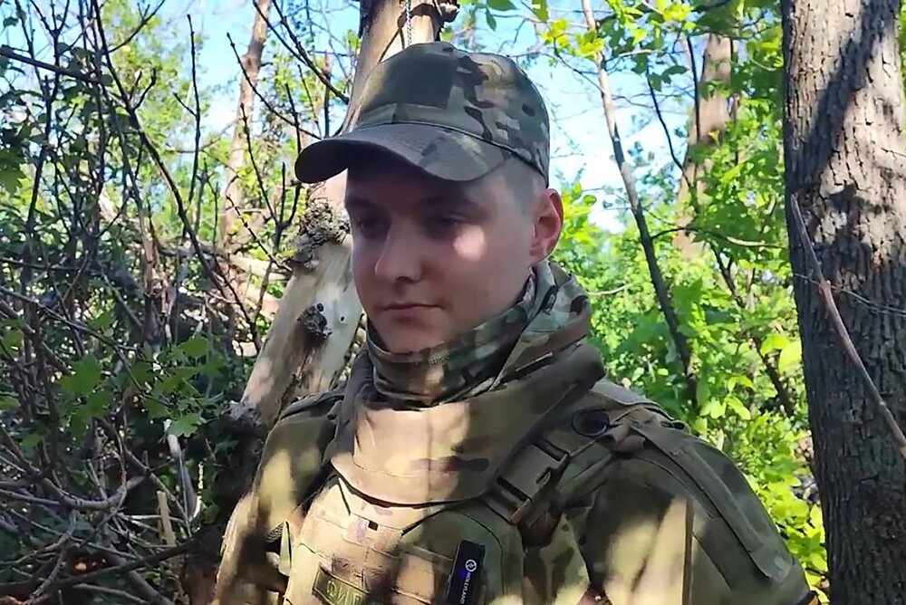    Командир взвода, позывной «Филин». Фото: Министерство обороны РФ