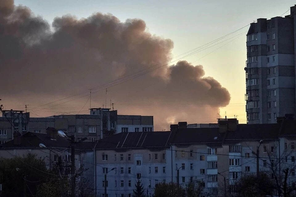    В Луганске прогремела серия взрывов REUTERS