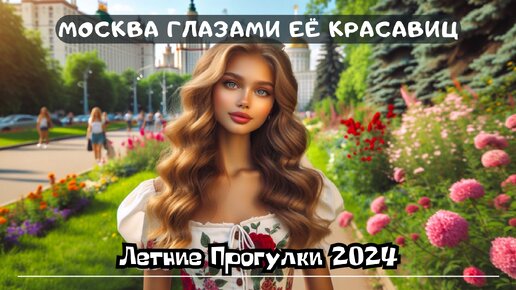 Москва Глазами Её Красавиц: Летние Прогулки 2024