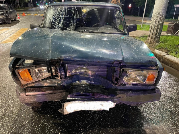    На улице Воровского столкнулись ВАЗ-2107 и Kia Spectra