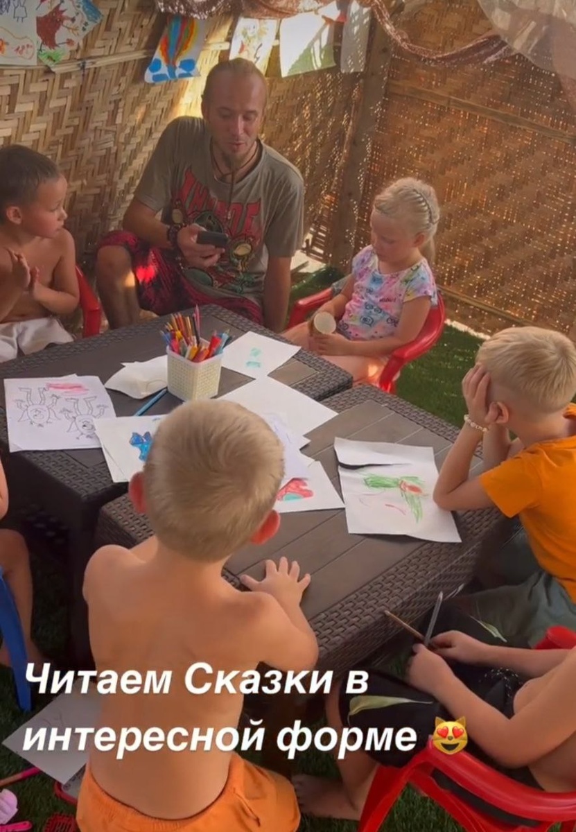 После рисования читаем познавательные сказки
