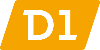 Логотип D1.