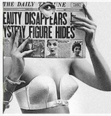 Шокирующая реклама бюстгальтера без лямок.