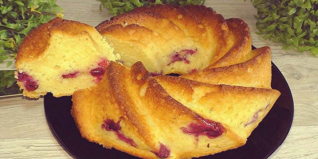 Кекс творожный; вкусный и простой рецепт, замешиваю за несколько минут тесто - и в духовку