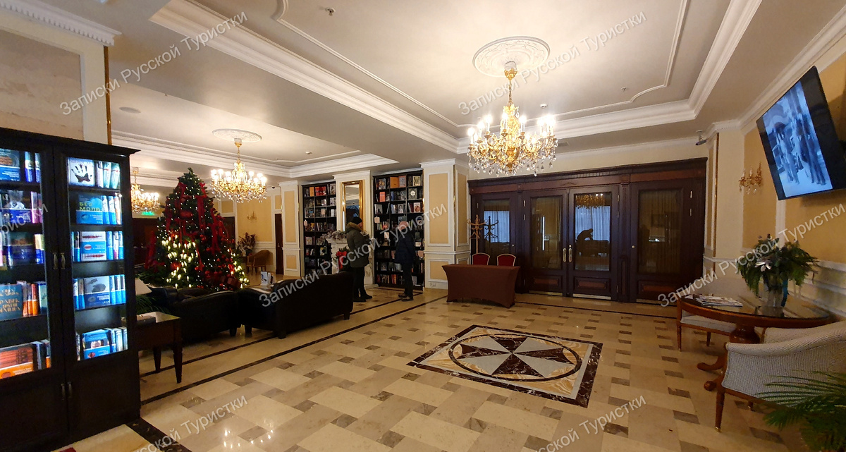 В зоне ресепшн и лобби можно устраивать светские рауты))