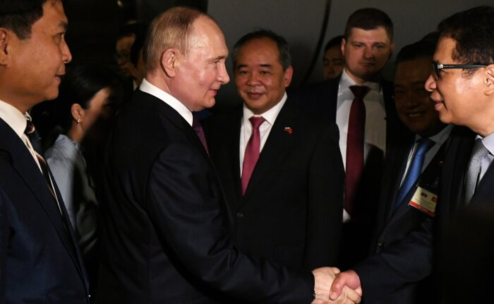  Владимир Путин прибыл во Вьетнам. Фото: сайт президента РФ