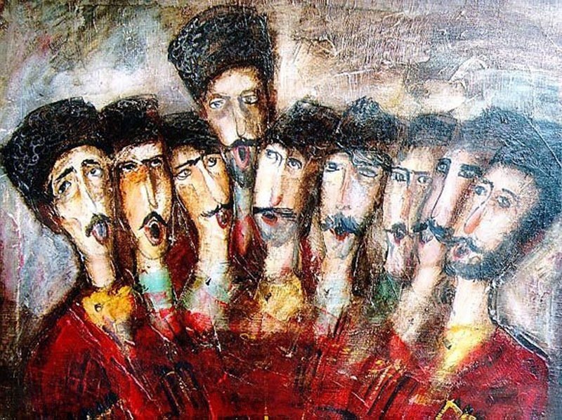 Современная грузинская живопись. Отар Имерлишвили