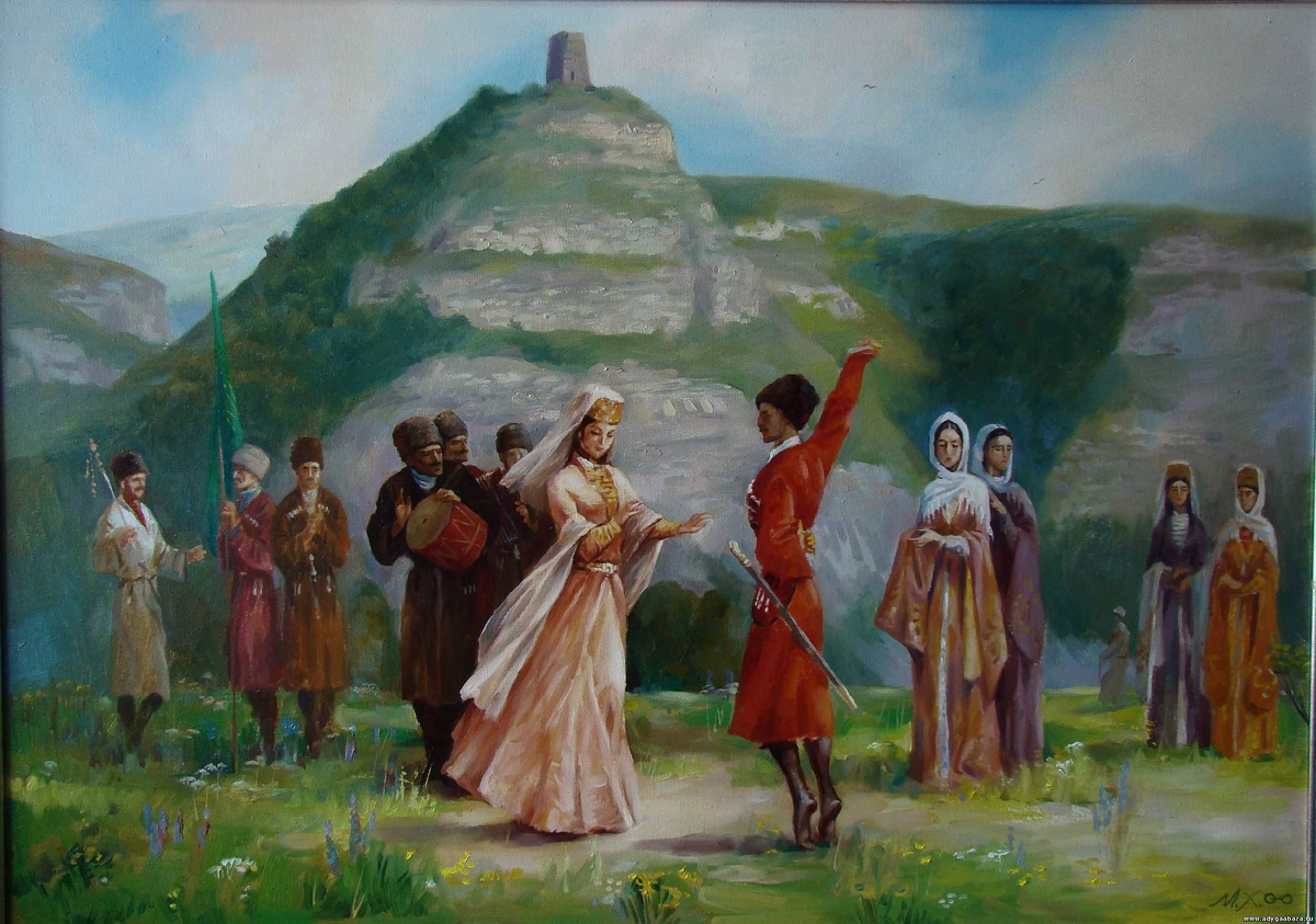 Живопись народов Кавказа. Грузия. Поти.