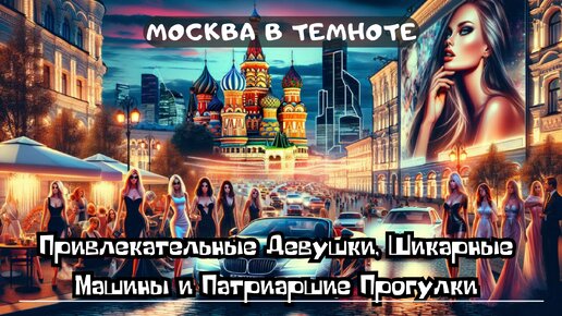 Москва в Темноте: Привлекательные Девушки, Шикарные Машины и Патриаршие Прогулки