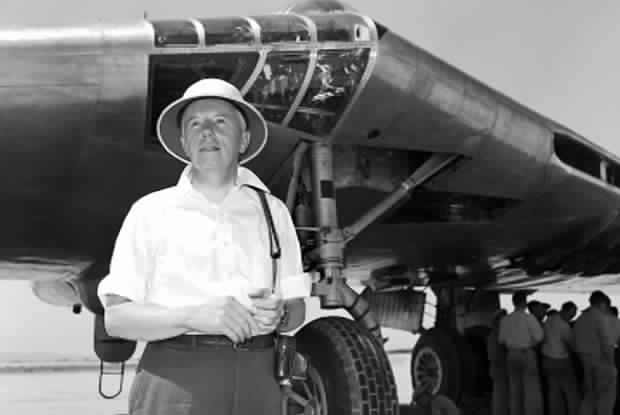 Джон Нортроп. Фотография сделана в 1948 году.