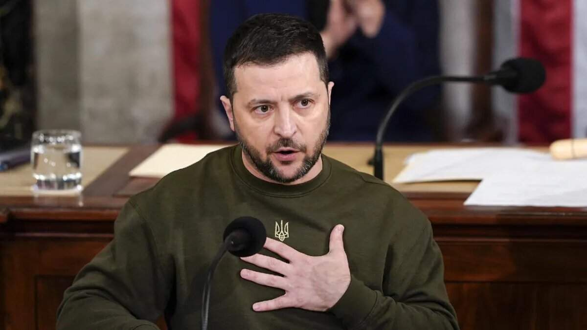    Президент Украины Владимир Зеленский.