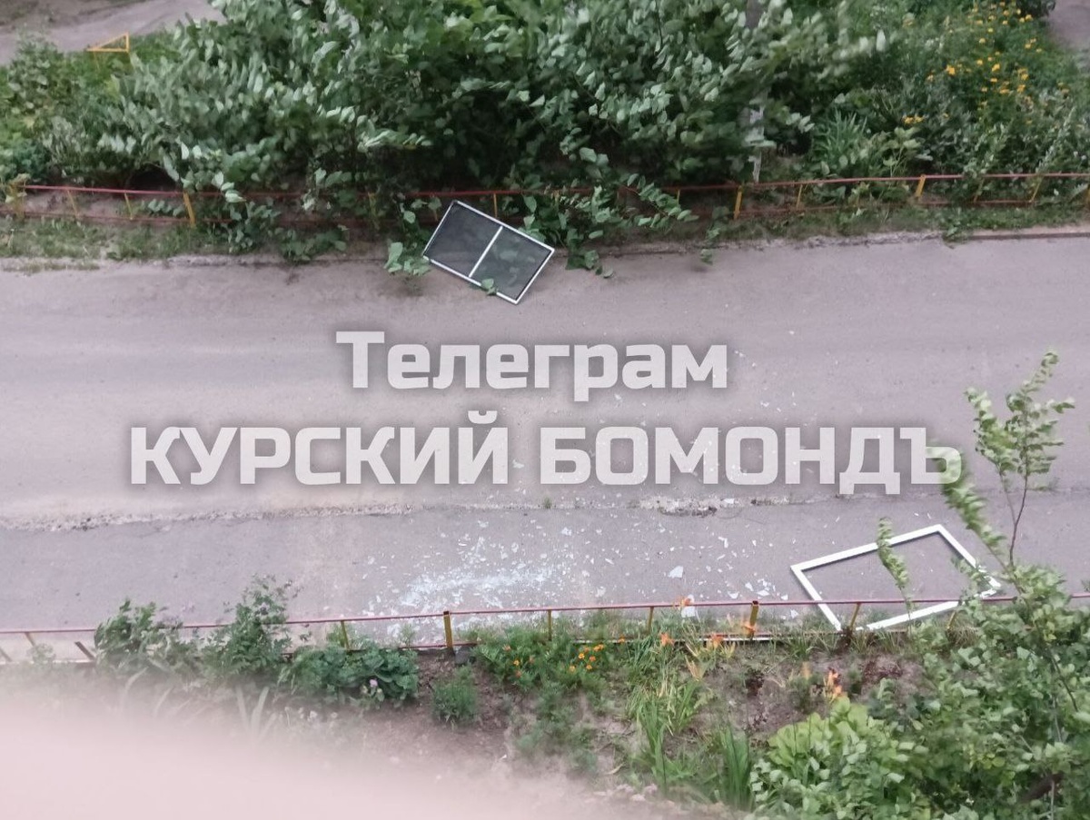    Куряне делятся в социальных сетях кадрами последствий непогоды