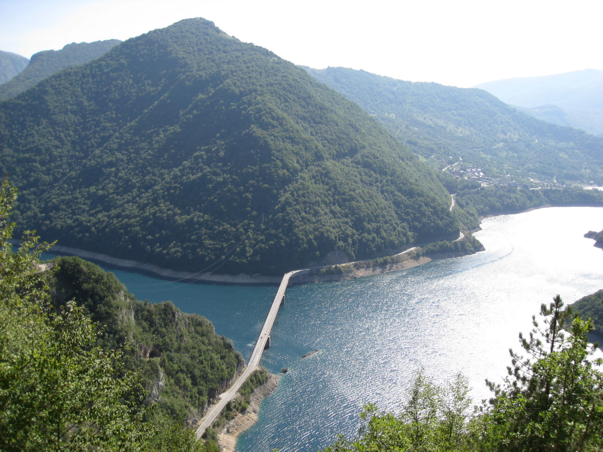 Западная Сербия, граница с Боснией