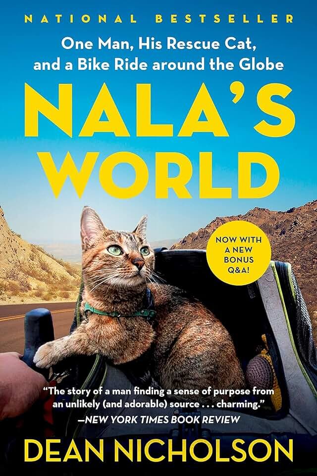 «Nala's World: One man, his rescue cat and a bike ride around the globe»