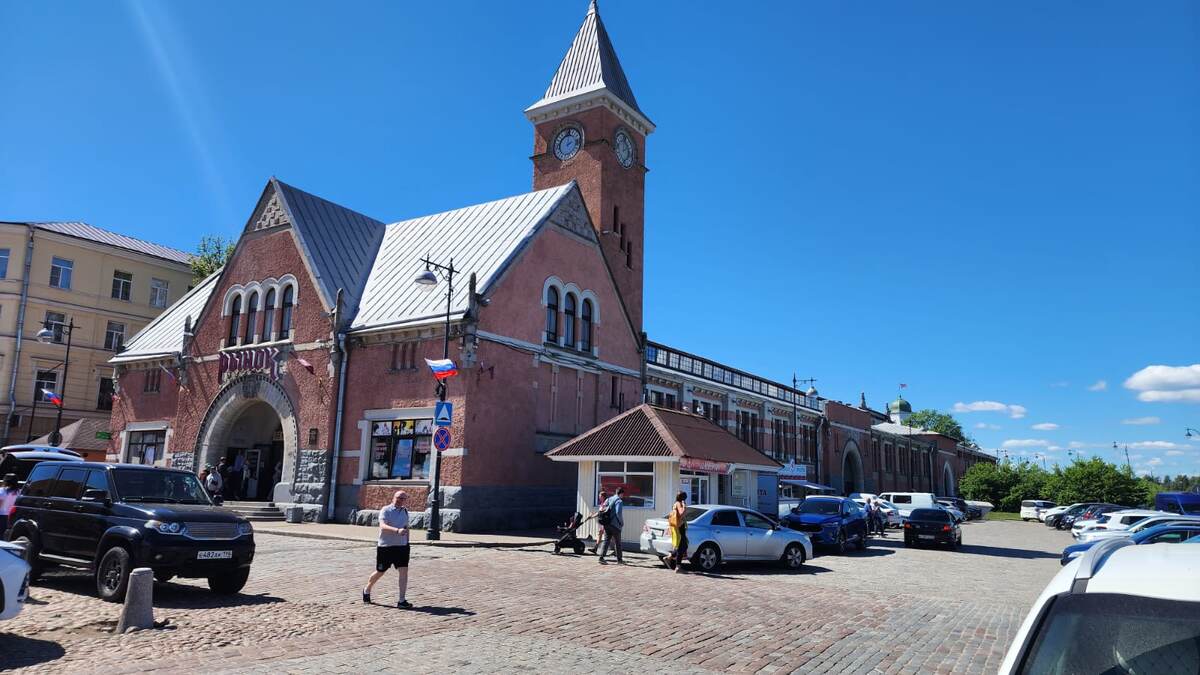 Даже рынок выглядит волшебно)