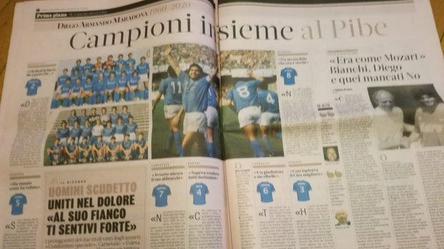 Итальянские СМИ — о самом неизвестном матче Диего Марадоны.