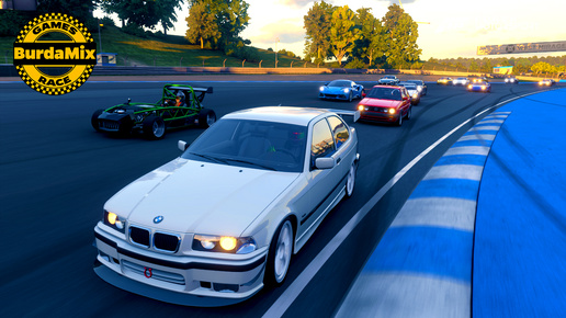 BMW 323ti sport 2000 B-класс трасса Grand Oak Raceway + настройка ♛ Forza Motorsport Online