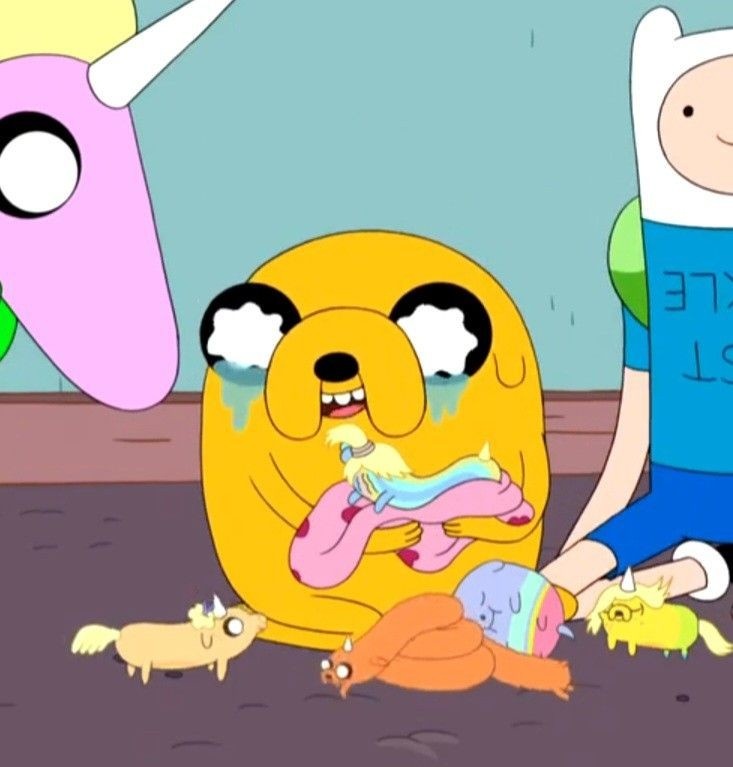 Малыши Джейка 😍 Кстати про них есть отдельные серии в мультсериале!