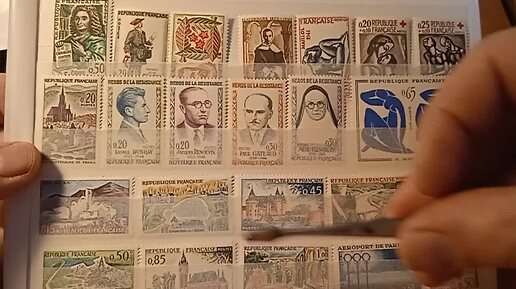 Марки Франции.Филателия марки хобби stamp philately hobby