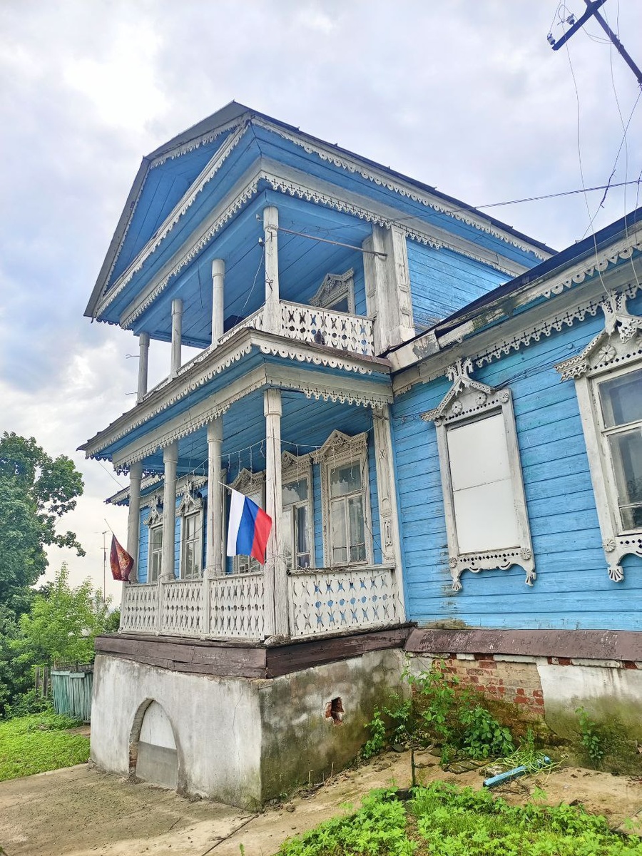 Тот самый дом родственников Цветаевых, в который они часто ходили с дачи в Песочном
