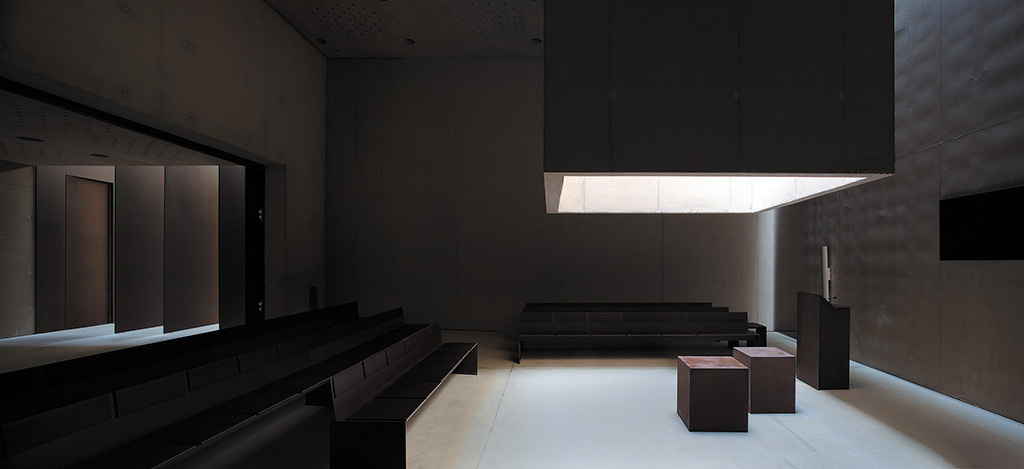 Крематорий Хофхейде внутри