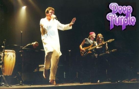 Deep Purple на концерте в Москве в 2000 году