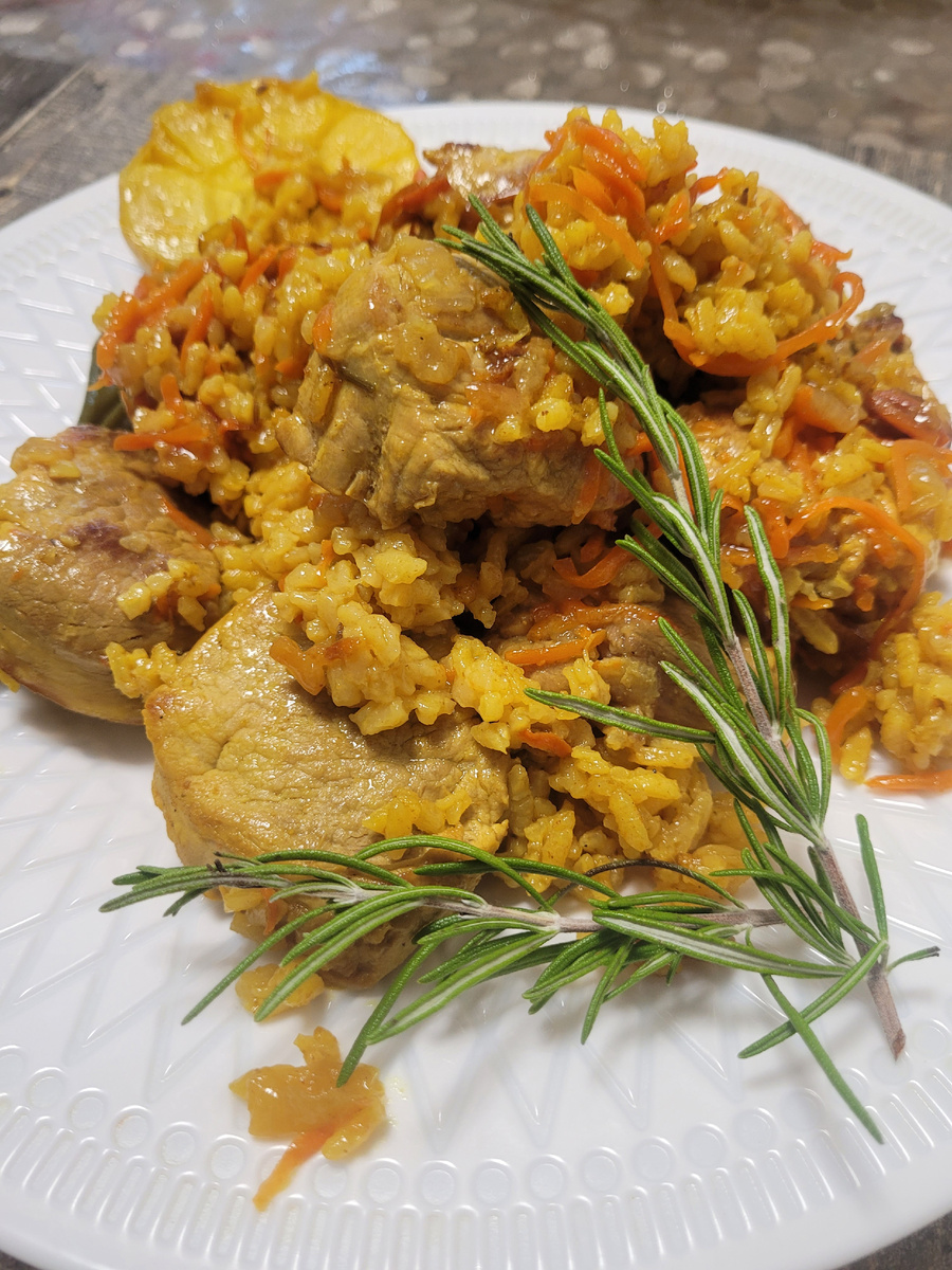 Фото автора.Готовое блюдо.