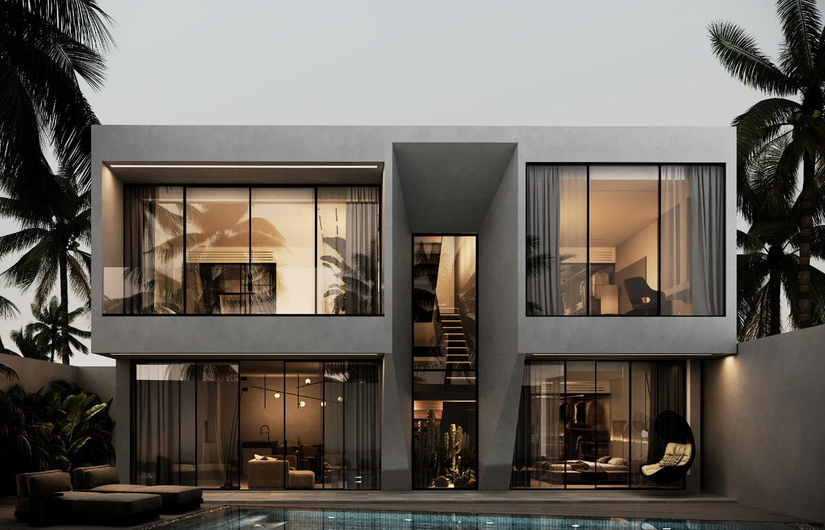 Экстерьер 3-спальной виллы от SWOI Development Group