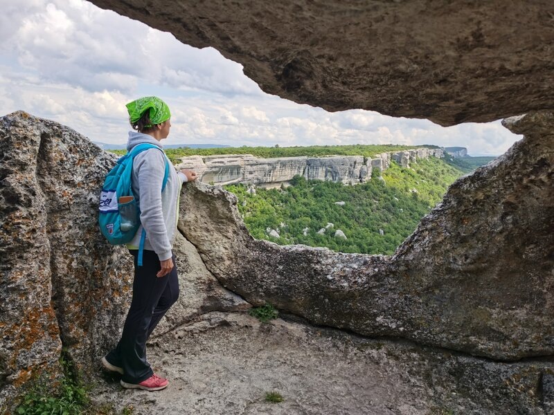 Пещерный город Эски-Кермен - достопримечательность Крыма