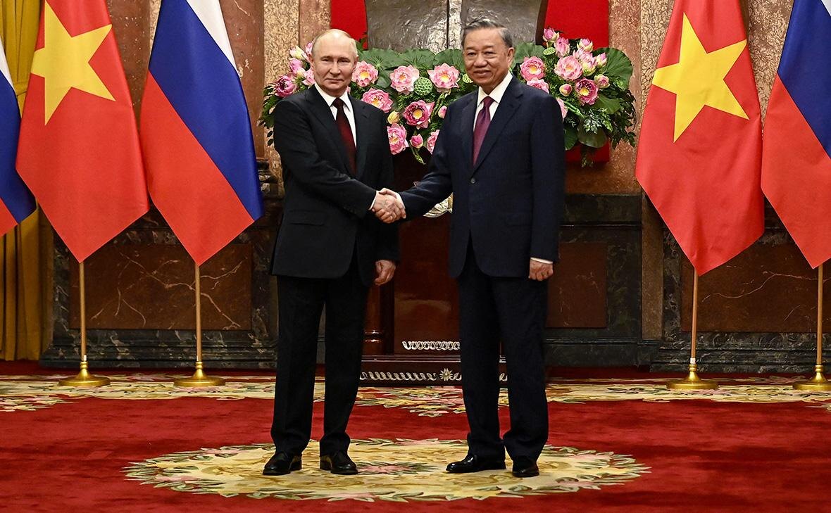 Июнь 2024 года. Путин и товарищ То. Фото из открытых источников