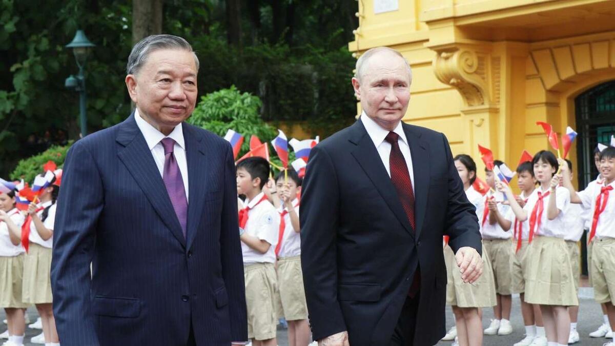    Путин провел переговоры с лидером Вьетнама