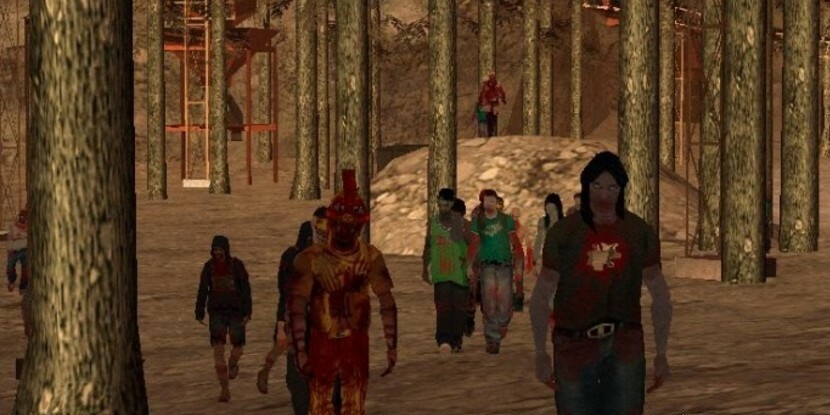 Первые скины зомби в GTA SA