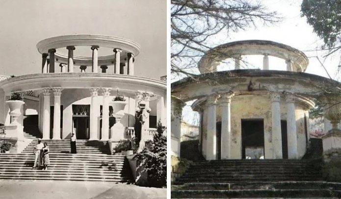 ресторан на горе Ахун