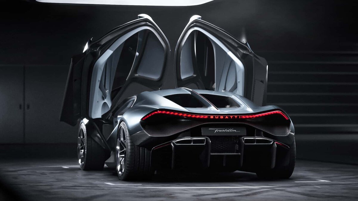Bugatti Tourbillon: Мате Римак с командой представили 8,3-литровый гибрид накануне