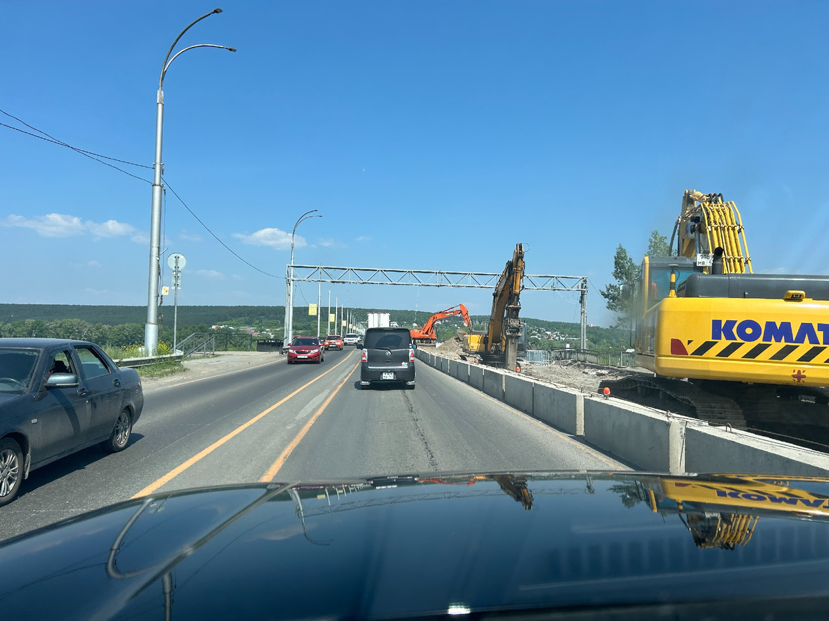 радует, что техника работает, а не просто перекрыли и простой 