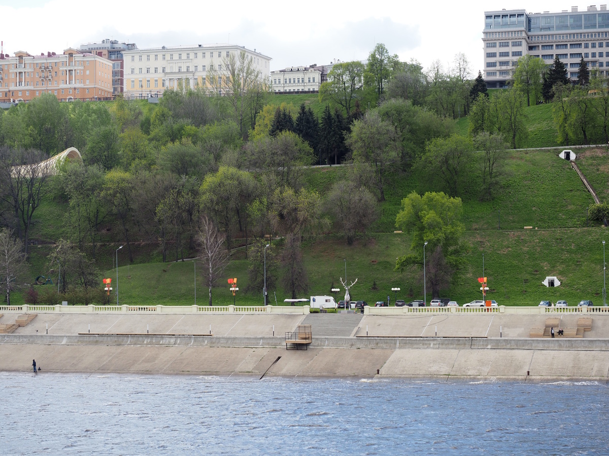 Нижневолжская набережная в Нижнем Новгороде | 33ways: путешествия и  впечатления | Дзен