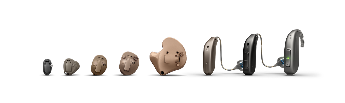 Линейка слуховых аппаратов Oticon
