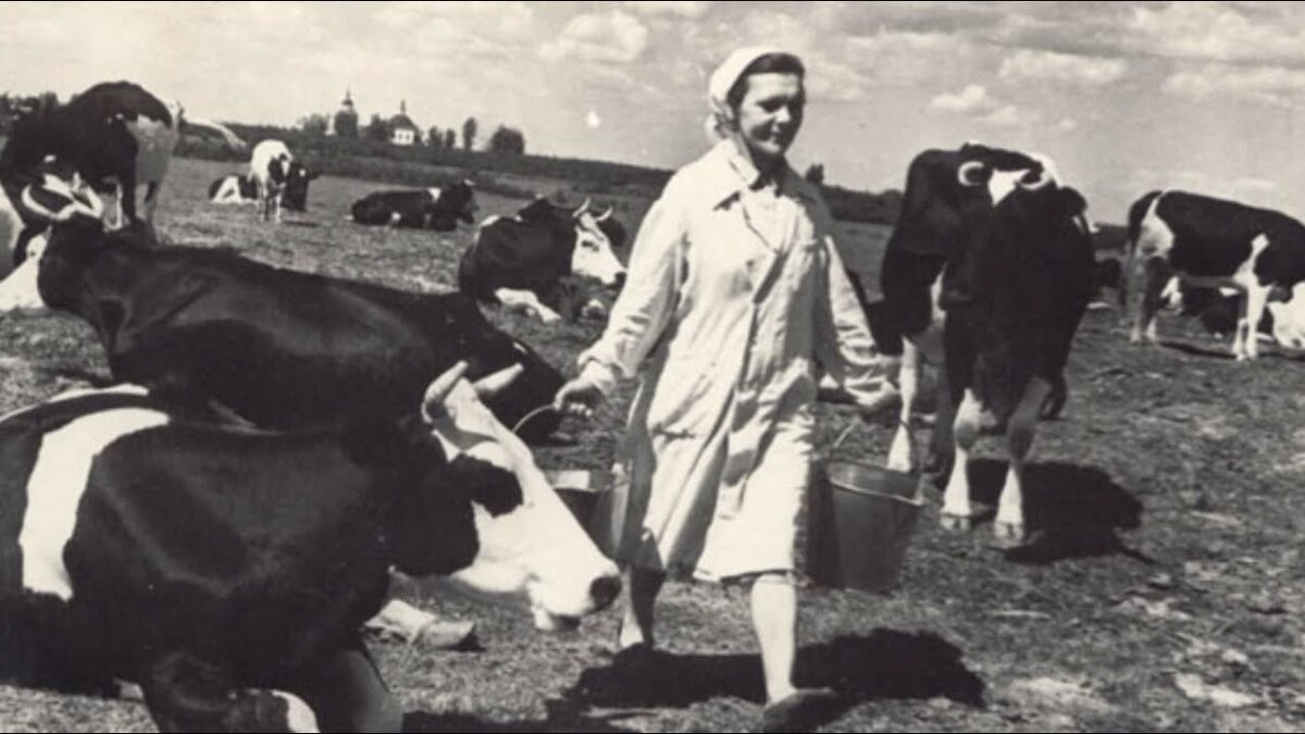 Яндекс.Картинки. Доярки 70-х.