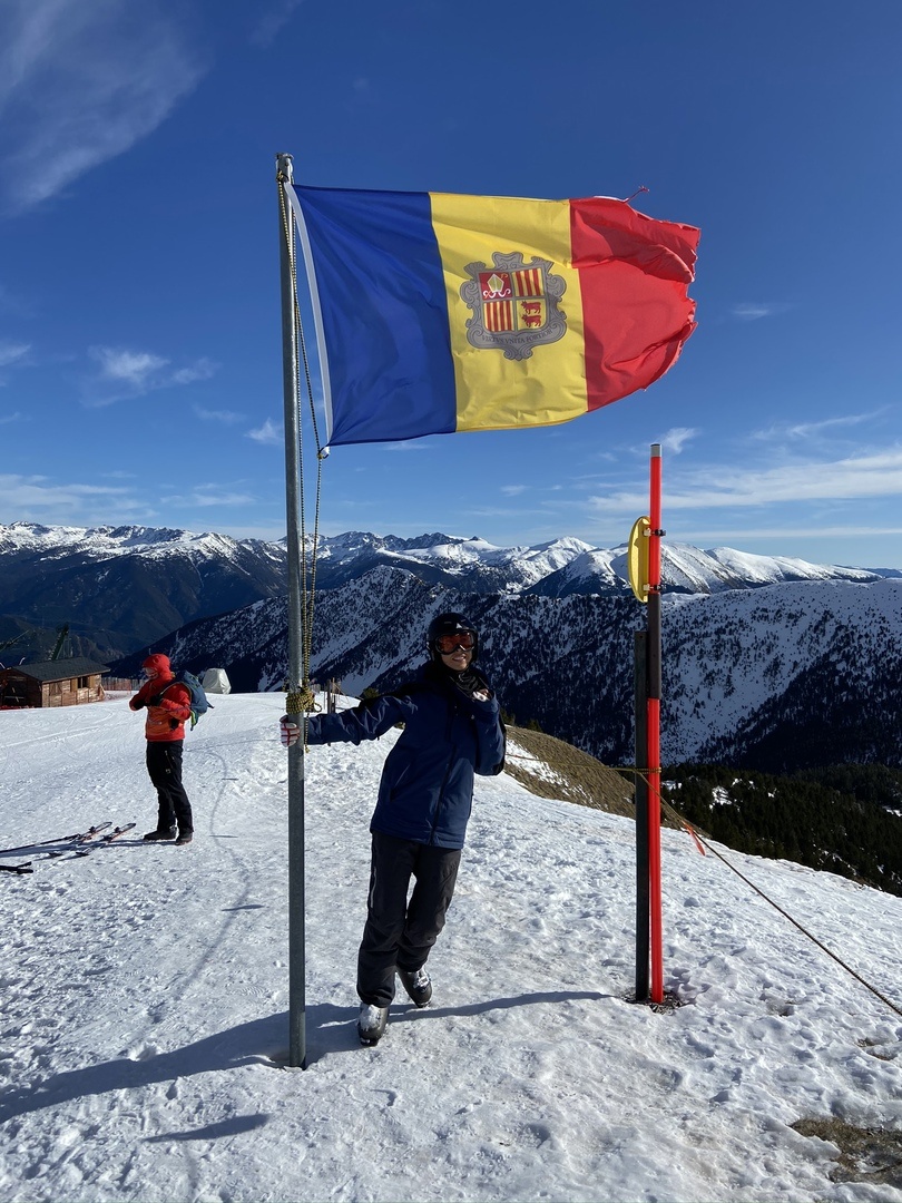 Флаг Андорры.