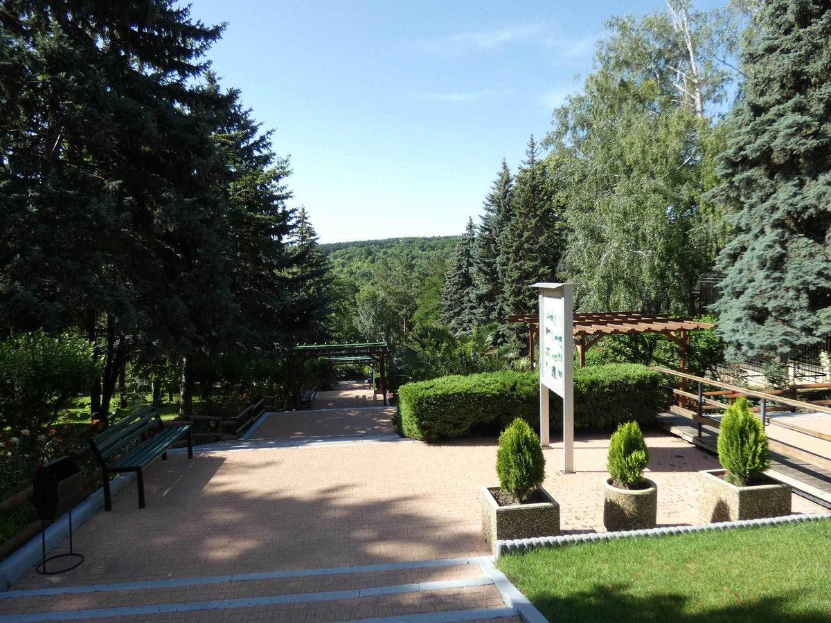 Вход в зоопарк