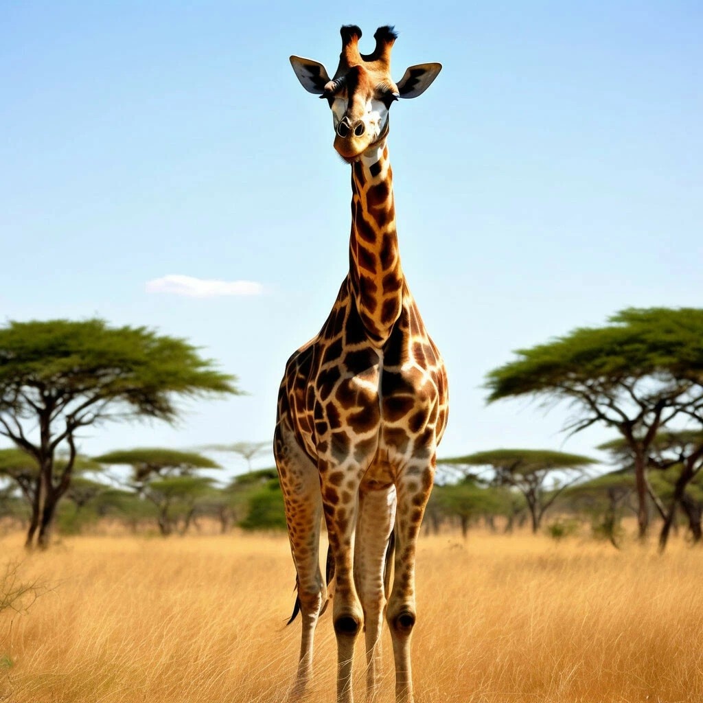 Жираф в Саванне