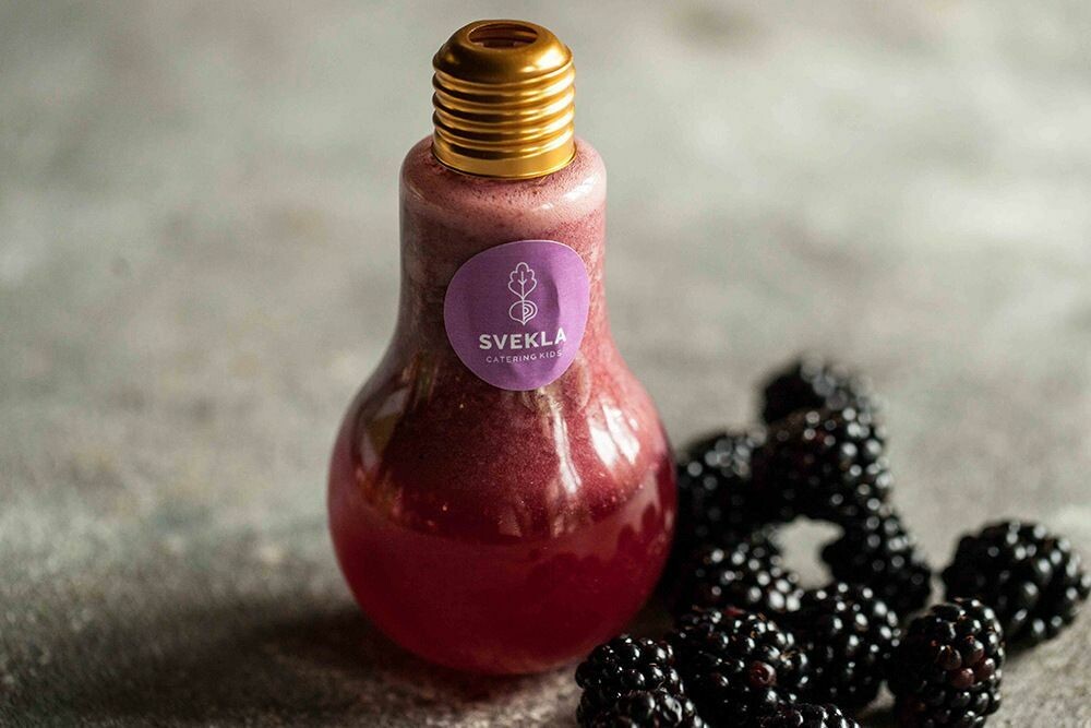 Лимонад «Ежевика с красным апельсином» от Svekla Catering за 275 ₽