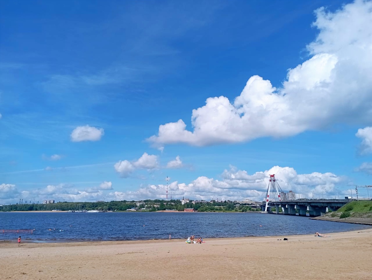 Череповец, пляж