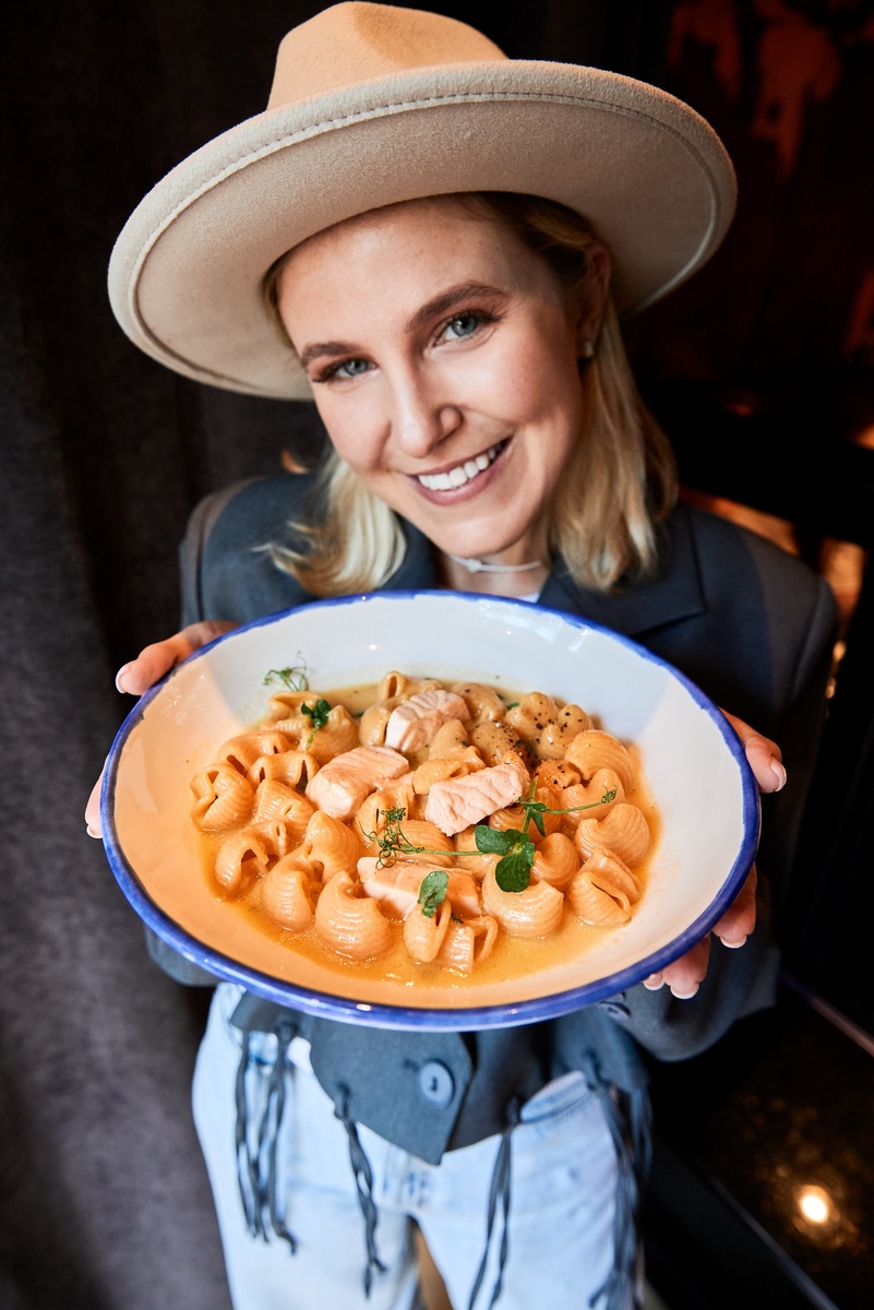 «Та самая паста с лососем»