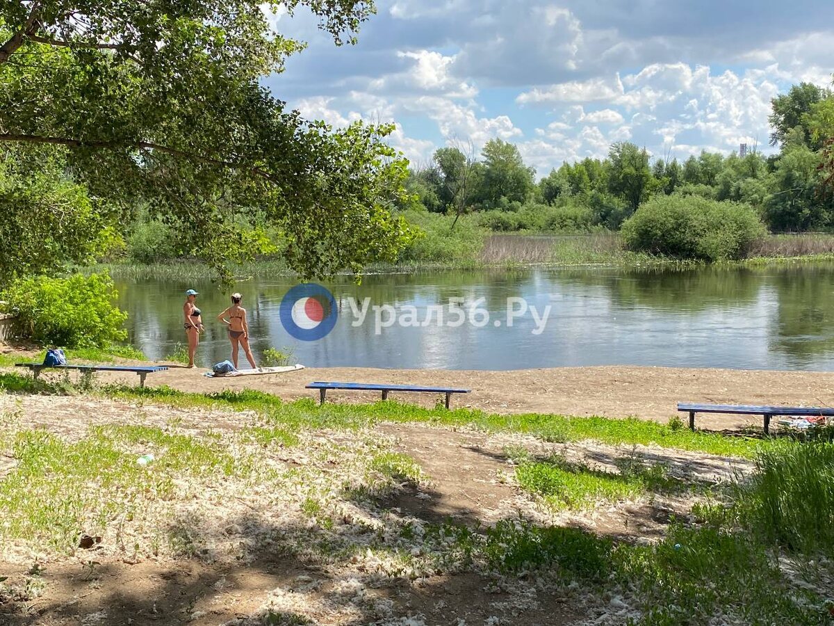    Закрытые пляжи — не помеха для плавания. Урал56.Ру проверил, ходят ли жители Орска на водоемы