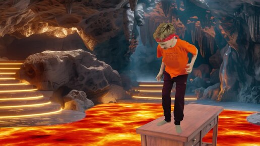 🎵 The Floor is Lava! 🌋 Kids Song & Dance with Leo 🎵