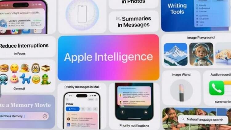    Самые классные функции Apple Intelligence не появятся в релизной версии iOS 18. Фото: Smartprix